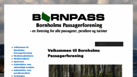 What Bornholms-passagerforening.dk website looked like in 2017 (6 years ago)