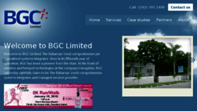 What Bgcbahamas.com website looked like in 2017 (6 years ago)