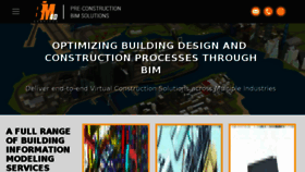 What Bim4dservices.com website looked like in 2017 (6 years ago)