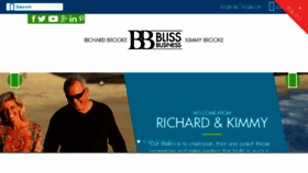 What Blissbusiness.com website looked like in 2017 (6 years ago)