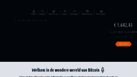 What Bitcoin.nl website looked like in 2017 (6 years ago)
