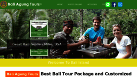 What Bali-agung-tours.com website looked like in 2017 (6 years ago)