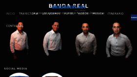 What Bandareal.net website looked like in 2017 (6 years ago)