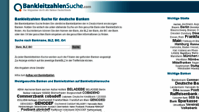 What Bankleitzahlensuche.com website looked like in 2017 (6 years ago)