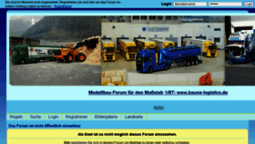 What Bauna-logistics.de website looked like in 2017 (6 years ago)