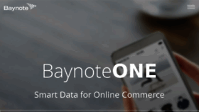 What Baynote.net website looked like in 2017 (6 years ago)