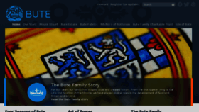 What Butefamily.com website looked like in 2017 (6 years ago)