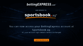 What Bettingexpress.com website looked like in 2017 (6 years ago)