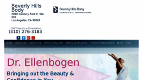 What Beverlyhillsbody.com website looked like in 2017 (6 years ago)