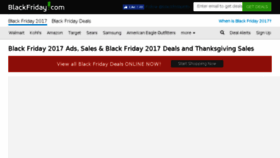 What Blackfriday.info website looked like in 2017 (6 years ago)