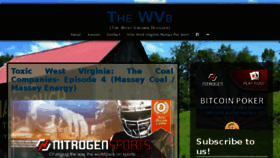 What Bloggingwv.com website looked like in 2017 (6 years ago)