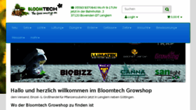 What Bloomtech.de website looked like in 2017 (6 years ago)