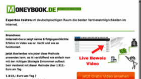 What Bonusmailer.de website looked like in 2017 (6 years ago)