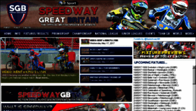 What British-speedway.co.uk website looked like in 2017 (6 years ago)