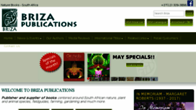 What Briza.co.za website looked like in 2017 (6 years ago)