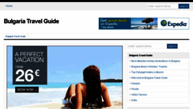 What Bulgaria-travelguide.info website looked like in 2017 (6 years ago)