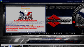 What Burgman-mania.com website looked like in 2017 (6 years ago)
