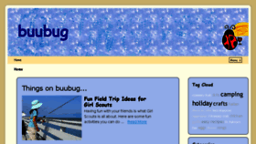 What Buubug.com website looked like in 2017 (6 years ago)
