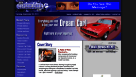 What Buyclassiccars.com website looked like in 2017 (6 years ago)