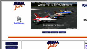 What Bvmjets.com website looked like in 2017 (6 years ago)