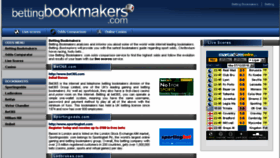 What Bettingbookmakers.com website looked like in 2017 (6 years ago)
