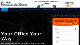 What Bayareaoffices.com website looked like in 2017 (6 years ago)