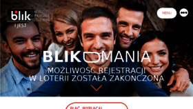 What Blikomania.pl website looked like in 2017 (7 years ago)