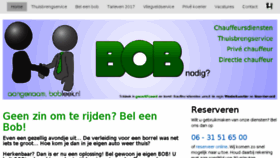 What Bobleek.nl website looked like in 2017 (6 years ago)