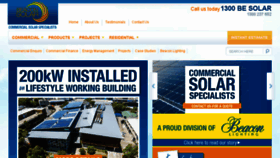 What Beaconsolar.com.au website looked like in 2017 (6 years ago)
