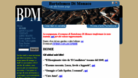 What Bartolomeodimonaco.it website looked like in 2017 (6 years ago)