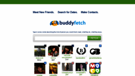 What Buddyfetch.com website looked like in 2017 (6 years ago)