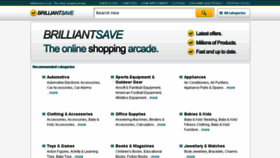 What Brilliantsave.co.uk website looked like in 2017 (6 years ago)