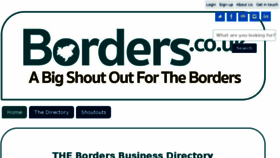 What Borders.co.uk website looked like in 2017 (6 years ago)
