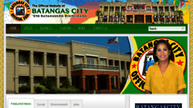 What Batangascity.gov.ph website looked like in 2017 (6 years ago)