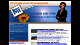 What Bau-pr.com website looked like in 2017 (6 years ago)
