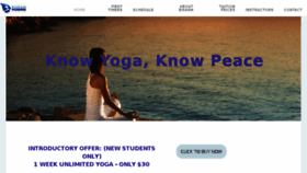 What Bikramyogadelta.com website looked like in 2017 (7 years ago)