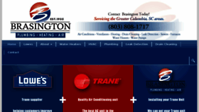What Brasingtonhomeservices.com website looked like in 2017 (7 years ago)