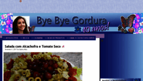 What Byebyegordura.com.br website looked like in 2017 (6 years ago)