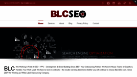 What Blcseo.com website looked like in 2017 (6 years ago)