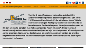 What Burik.com website looked like in 2017 (6 years ago)