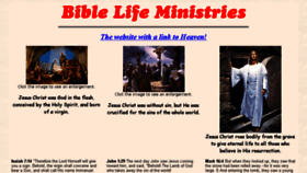 What Biblelife.org website looked like in 2017 (6 years ago)