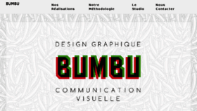 What Bumbu.fr website looked like in 2017 (6 years ago)