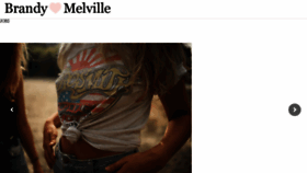 What Brandymelville.ca website looked like in 2017 (6 years ago)