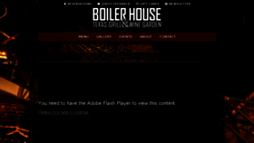 What Boilerhousesa.com website looked like in 2017 (6 years ago)