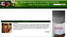 What Biokosmetik-konservierungsstoffe.de website looked like in 2017 (6 years ago)