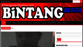 What Bintangberita.com website looked like in 2017 (6 years ago)