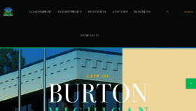 What Burtonmi.gov website looked like in 2017 (6 years ago)