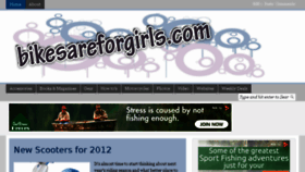 What Bikesareforgirls.com website looked like in 2017 (6 years ago)