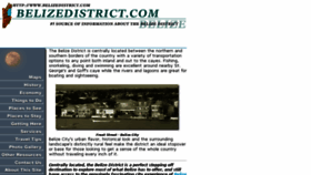 What Belizedistrict.com website looked like in 2017 (6 years ago)