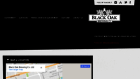 What Blackoakbeer.com website looked like in 2017 (6 years ago)